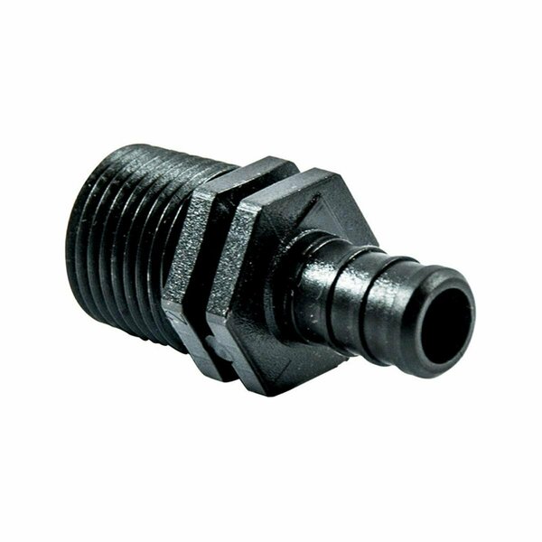 Flair-It 0.5 in. MPT x 0.5 in. Dia. MPT Male Adapters 4910055